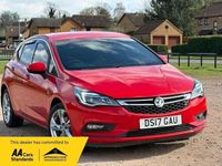 Used Vauxhall Astra SRi 150 HP (110 kW) 2017 Red Hatchback