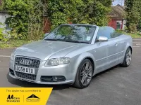 Used Audi A4 Cabriolet S-Line 2008 Silver Cabriolet