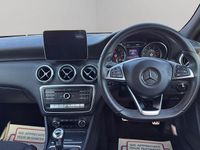 Used Mercedes A160 AMG line 102 HP (75 kW) 2017 Red Hatchback