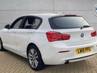 Used BMW 118 Sport Line 136 HP (100 kW) 2019 White Hatchback