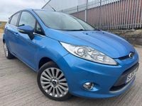 Used Ford Fiesta Titanium 94 HP (69 kW) 2009 Blue Hatchback