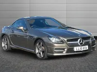Used Mercedes SLK250 AMG 201 HP (147 kW) 2015 Indium grey Cabriolet
