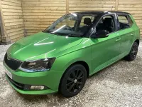 Used Skoda Fabia Colour Edition 75 HP (55 kW) 2018 Green Hatchback