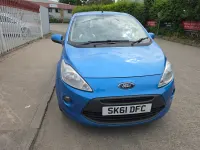 Used Ford Ka Titanium 69 HP (50 kW) 2012 Blue Hatchback
