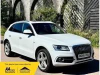 Used Audi Q5 S-Line 190 HP (139 kW) 2017 White SUV