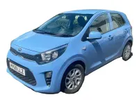 Used Kia Picanto 83 HP (61 kW) 2019 Blue Hatchback