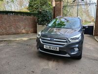 Used Ford Kuga Titanium 150 HP (110 kW) 2018 Magnetic grey metallic SUV