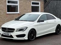 Used Mercedes CLA220 AMG 177 HP (130 kW) 2016 White Sedan