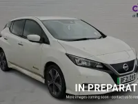 Used Nissan Leaf Tekna 110 kW (150 HP) 2021 White Hatchback