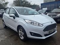 Used Ford Fiesta Zetec 2014 White Hatchback