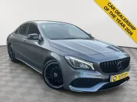 Used Mercedes CLA220 AMG line 167 HP (122 kW) 2018 Grey Coupe