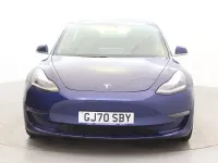 Used Tesla Model 3 Performance 461 kW (627 HP) 2020 Blue Sedan