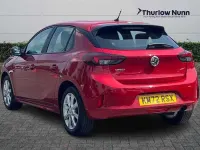 Used Vauxhall Corsa Design Edition 75 HP (55 kW) 2022 Crimson red Hatchback