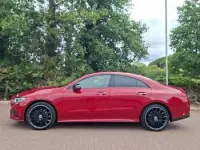 Used Mercedes CLA250e AMG Line Premium Plus 218 HP (160 kW) 2023 Red Coupe