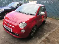 Used Fiat 500 69 HP (50 kW) 2013 Red Hatchback