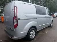 Used Ford Transit Custom Limited 130 HP (95 kW) 2018 Silver Van