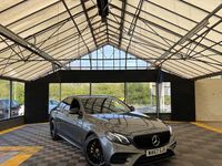 Used Mercedes E220 AMG line 194 HP (142 kW) 2017 Grey Sedan