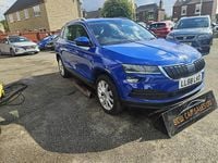 Used Skoda Karoq SE L 150 HP (110 kW) 2019 Blue SUV
