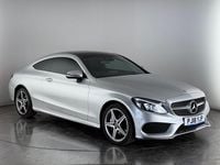 Used Mercedes C250 AMG Line Premium Plus 204 HP (150 kW) 2018 Silver Coupe