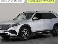 Used Mercedes EQB350 AMG line 214 kW (292 HP) 2022 Silver SUV