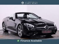 Used Mercedes SL400 AMG Line Premium 367 HP (269 kW) 2019 Black Cabriolet