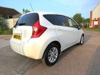 Begagnad Nissan Note Acenta 2016 Vit Halvkombi