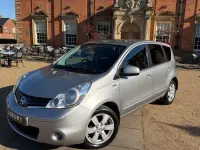 Used Nissan Note N-TEC 88 HP (64 kW) 2010 Silver Hatchback