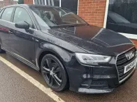 Used Audi A3 Sportback S-Line 116 HP (85 kW) 2019 Black Hatchback