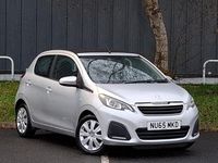 Used Peugeot 108 Active 68 HP (50 kW) 2015 Silver Hatchback