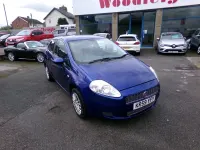 Used Fiat Grande Punto Active 77 HP (56 kW) 2009 Blue Hatchback