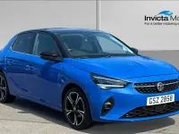 Used Vauxhall Corsa Edition 75 HP (55 kW) 2022 Voltaic blue metallic Hatchback