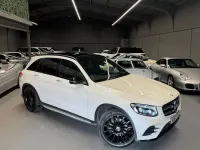 Used Mercedes GLC250 AMG line 204 HP (150 kW) 2017 White SUV