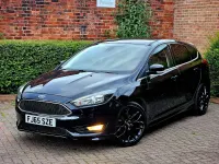 Used Ford Focus Zetec 120 HP (88 kW) 2015 Black Hatchback