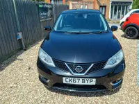 Used Nissan Pulsar N-Connecta 110 HP (80 kW) 2017 Black Hatchback