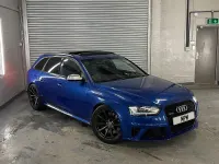 Used Audi RS4 Advanced 450 HP (330 kW) 2014 Blue Estate