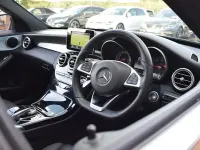 Used Mercedes C220 AMG line 170 HP (125 kW) 2016 Black Sedan