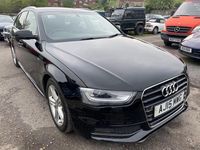 Used Audi A4 S-Line 163 HP (119 kW) 2015 Black Estate