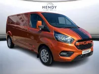 Used Ford Transit Custom Limited 170 HP (125 kW) 2019 Orange Van