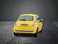 Used Fiat 500 Lounge 69 HP (50 kW) 2008 Yellow Hatchback