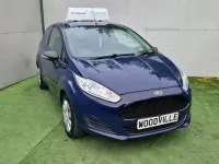 Used Ford Fiesta 75 HP (55 kW) 2016 Blue Hatchback