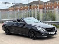 Used Mercedes E220 170 HP (125 kW) 2011 Black Cabriolet