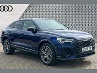 Used Audi Q3 Black Edition 150 HP (110 kW) 2025 Blue SUV