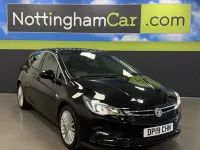 Used Vauxhall Astra Elite 200 HP (147 kW) 2019 Black Hatchback
