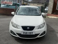 Used Seat Ibiza 85 HP (62 kW) 2011 White Hatchback