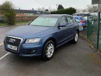 Used Audi Q5 Design 168 HP (123 kW) 2009 Blue SUV