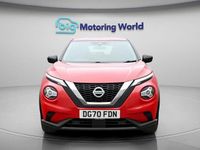 Used Nissan Juke Acenta 113 HP (83 kW) 2021 Red SUV