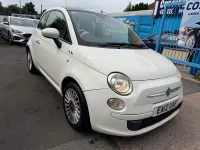 Used Fiat 500 Lounge 2012 White Hatchback