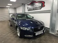 Used Jaguar XF Portfolio 180 HP (132 kW) 2018 Blue Sedan