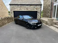 Begagnad BMW 420 M Sport 2018 Svart Cab