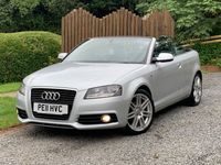 used Audi A3 Cabriolet 1.2 TFSI S line Euro 5 ss 2dr Convertible
